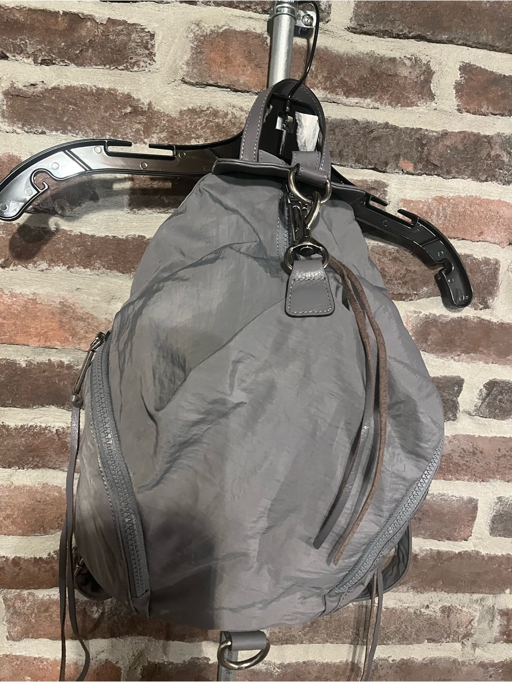 Rebecca Minkoff gray Julian nylon
backpack - Picture 6 of 16